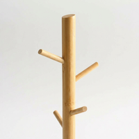 Bamboo Mug Holder, Coffee Cup Stand for Kitchen Counter, Coffee Tea Mug Holder, Holder Black Bamboo, Coffee Cup Organizer