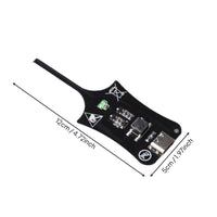 Electrical Component Inductor Tester Easy to Operate High Precision Inductor Tester LED Indicator Inductive Probe Tool for Electronics Repair Workers