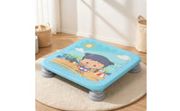 Square Trampoline Compact Kids Trampoline Sturdy Toy for Apartment, Daycare