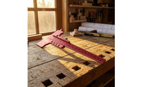 Etched Measurements Sliding T Head Ruler Adjustment Knobs Woodworking Marking Ruler Weight-Reducing Holes Carpentry Tool Anodized Finish