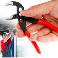 Mini Size Pipe Grip Pliers Tight Space Adjustable Pliers High Hardness Hand Tool Compact Design for Pipe Repair