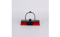 Threaded Water-Fed Brush Head Outdoor Window Cleaning Brush with Hose Inlet Extendable Streak-Clear for Homeowners