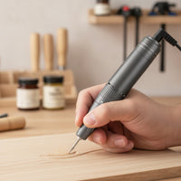Engraving Pen Hand-Held Engraving Pen Kit Beginner-Friendly Electric Engraver for Wood Carving