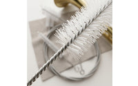 3 Pieces Brass Instrument Brush Stainless Steel Brush with Nylon Bristles Waterproof for Students, Rehearsal