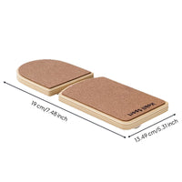 Wooden Foot Stretch Portable Ankle Stretcher Compact Fitness Equipment for Home Gym, Flexibility Discipline Studio