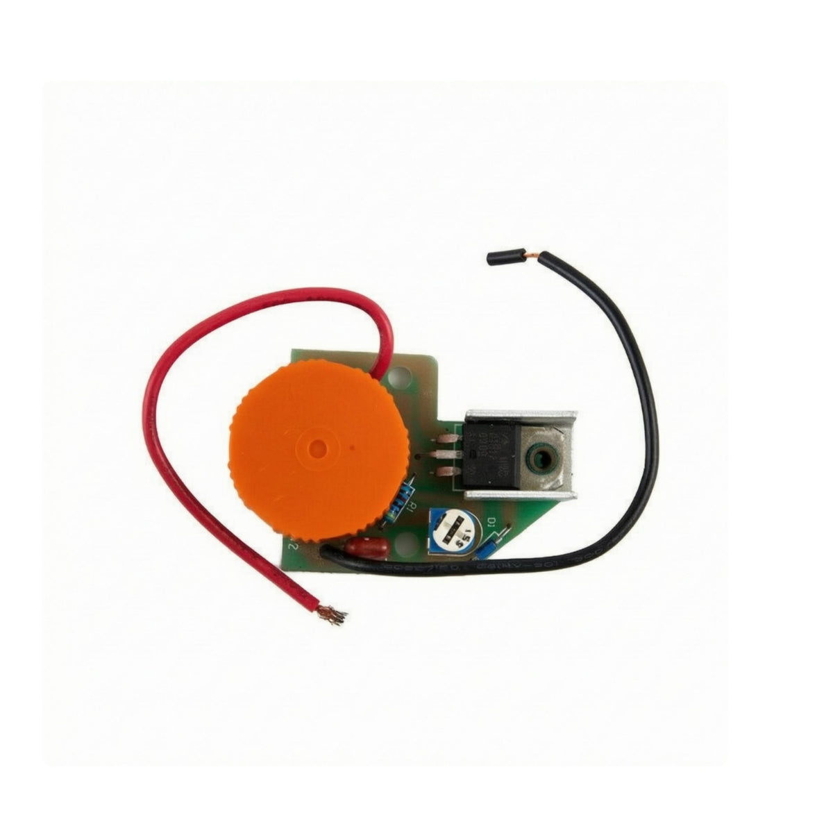 Green PCB Dc Drive Speed Control Board Rotary Knob Brush Drive Driver Module Compact Speed Controller Board Insulated Leads
