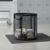 Foldable Laundry Basket Top Handle Portable Clothes Hamper Lightweight