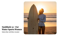 women's Surfing Suit Quick-Dry Zip Front Sun Protection Swimsuit Zip Front Sun Shirt Flattering Fit for Surfers, Diving