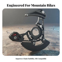 Mountain Bike Chain Guide 7075-High-Grade Aluminum Alloy Descent Chain Guide Single Chainring Guard Long-Lasting Drivetrain Part