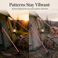 Hand-Woven Paracord Lanyard for DIY Crafts and Outdoor Use