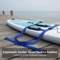 Paddleboard Shoulder Strap Quick-Disconnect Buckles Paddle Board Transport Strap Sturdy Stand-up Paddleboard Carrying Harness for Paddleboarders