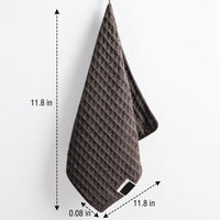 Ivory Dish Cloths Microfibre Cloth, 30cm x 30cm Microfibre Cleaning Cloths, High Absorption Weave for Kitchen and Household Tasks