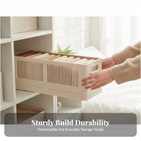 Foldable Drawer Box Foldable Shelf Drawer long-lasting for Dorm Room