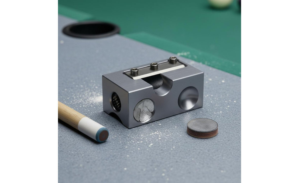 Billiard Tip Repairer Multi-Function Pool Cue Tip Shaper Allall-in-Unified Sports Gear for Game Room