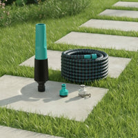 Handgun-Style gripGrip Expandable Hose with Spray Portable Hose with Spray Nozzle Kink-Resistant Leak-Proof for Patio Cleaning
