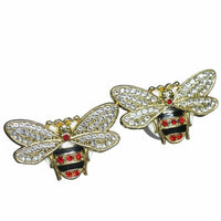 Sparkling Rhinestones Glittering Bee Air Vent Clip Easy Installation Jeweled Creature Car Air Clean Ener Clean Scent for Women, Drivers