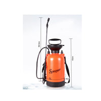Hand Pump Sprayer 5-Liter Garden Sprayer with Shoulder Strap Portable Manual for Gardeners, Gardening, Yard Work