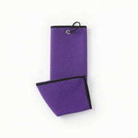 Golf Towel with Carabiner Clip Absorbent Waffle Weave Golf Towel Fast-Drying Portable for Golfers, Outdoor Sports