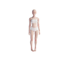 Pale 1/6 Scale Female Body Flexible Female Body with Hand Shapes Collectible Long-Lasting for Customizers