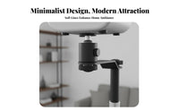 Universal Compatibility Display Device Floor Stand Space-Saving Design Display Device Tray Stand Heavy-Duty Carbon Steel Sturdy Construction for Renters, Bedroom, Small Areas, Living Room