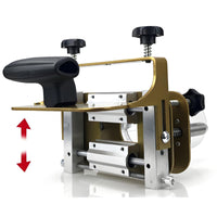 2 in 1 Invisible Fastener Slotting Bracket High Effective Slotting Bracket 65mm Compatible Mortise Jig CNC Machined for Woodworkers