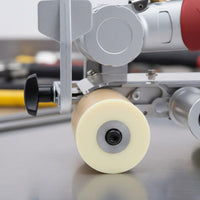 Pneumatic Belt Sander High Efficiency Grinding Pneumatic Belt Sander Industrial Grade Metal Rust Removal Tool for Professionals, Workshop