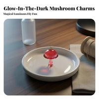 Resin Toadstool Pendants Luminescent in the Dark Resin Toadstool Pendant DIY