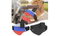 Motorcycle Shoe Protector with Hook and Loop Closure Wear-Resistant Gear