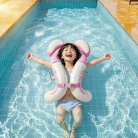 Inflatable Swim Vest Safe Buoyancy Aid Padded for Swimming Pool, Children