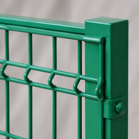 Low Carbon Steel Highway Fencing Panel, Dip Coated Security Fence, 60x60mm Mesh, 3-5mm Wire Road Barrier Panel