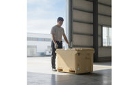 Seafood Storage Box Large-Capacity Insulated Transport Box Molded for Commercial Fishers, Fish Markets