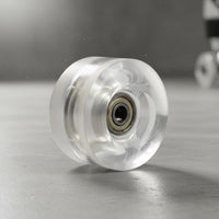 4 Pieces Illuminated up Inline Skating Wheels 82A Hardness Illuminated Inline Skating Wheel Skating Equipment Shock Absorbing