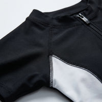 Swimsuits for Women with Padded Bra and Short Sleeves for Water Sports, 2 Piece for Girls with Modest Briefs