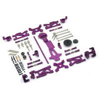 17 Pieces RC Car Frame Reinforced Vehicle for Bench Builds