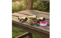 4 Pieces 90-Degree Hose Elbow Connector Threaded Garden Hose Elbow Connector Hardware Heavy-Duty Corrosion-Resistant
