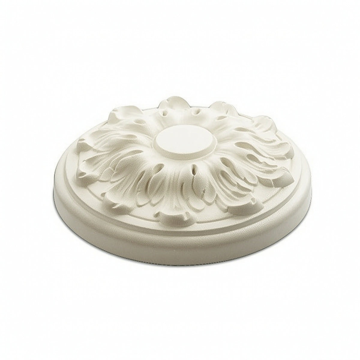Ceiling Medallion with Raised Detailing Decorative Light Fixture Medallion