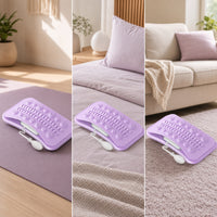 Back Stretcher with Air Pump Textured Traction Board Portable for Fitness Enthusiasts, Stretching Practice Practitioners