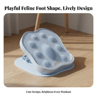 Foldable Design Calf Stretcher Non-Slip Surface Incline Board Heavy-Duty Construction Adjustable Slant Board Padded Heel Protection for Athletes, Runners, Home Gym, Office