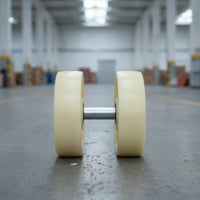 Pallet Jack Load Wheel Wear-Resistant Pallet Jack Load Wheel with Bearings Long for Maintenance Technicians