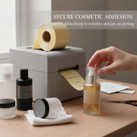 Transparent PET Self-Adhesive Thermal Transfer Label Paper, Waterproof, High Temperature Resistant Barcode Sticker