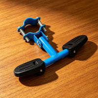 Universal Folding Bike Pedal Anti-Slip Pedal with Mounting Clamp Treaded Folding Bike Pedals Wide for Passengers, Commuters, Electric Bikes, Modified Bicycles