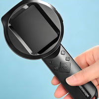 Ultra-Clear Display Electronic Magnifying Glass 200x Magnification Portable Digital Magnifier Type-C Charging Handheld Magnifying Glass 3 Million Pixels