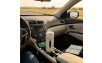 Intelligent-Car Heating Cup Digital Car Heating Mug Insulated Travel Electric Cup Portable for Road Trippers