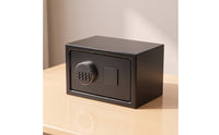 Compact Safe with Electronic Keypad Digital Electronic Safe Small Security Box Strong for Hotel, Wardrobe