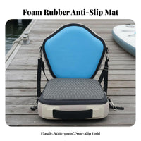 Inflatable Rearrest Pad Adjustable Paddleboard Seat Detachable Kayak Chair for Paddleboarders, Outsidedoor Aficionados, Paddleboards, Kayaking, Kayaks