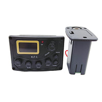 Acoustic Guitar Pickup Preamp Built-in Instrument Preamp Module Equalizer Tuner Compact Onboard Active Pickup for Luthier Hobbyists, Live Stage, Home Practice