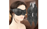 3D Eye Mask Contoured Silicone Eye Mask Light Blocking for Travel