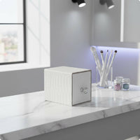 Nail Tool Cleaning Box Dust-Resistant Cuticle Trimmer Tool Cleaner Box Compact Beauty Storage for Manicurists