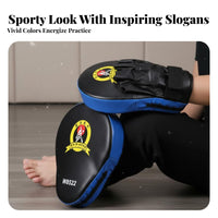 Taekwondo Thrust Pad Long-Lasting Curved Punching Pad Curved Punching Mitts Ergonomic Design Boxing Hand Pads Wear-Resistant