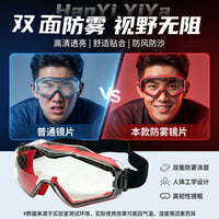 Full-Sealed Anti-Fog Cycling Goggles